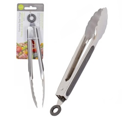 TONGS 9.5 S/S W/RUBBER CUSHION & P L.GOURMET"