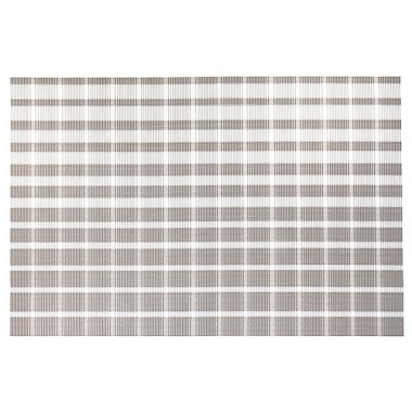Woven Pvc Placemat Set Of 4 Basketweave Sand 17.7 X 11.8
