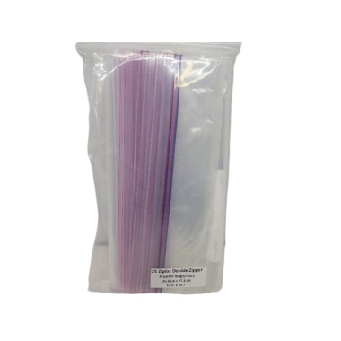 Ziplock freezer bags 26.8cmx27.3cm 25 pack
