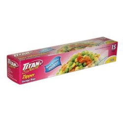 zipper storage bags Large 15/bx 24/cs Titan