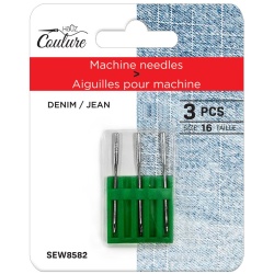 Hauz | Machine Needles, Denim Size 16