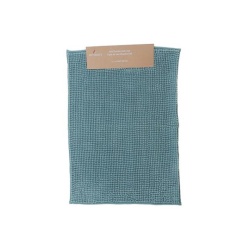 Bath Mat Solid Color Cheniile 20x28" Turquoise 20" X 28"