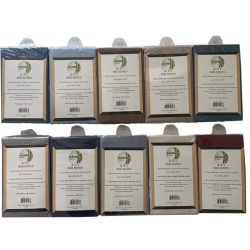 Pillowcase 2 pc 20x30 inch bamboo feel assorted colours