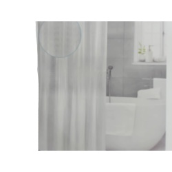 shower curtains 3D ombre with metal grommets 70x72inch 178x183cm white