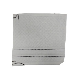 Terry facecloths white ambiance collection 12x12inch 30x30cm Zero twist terry