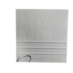 Terry hand towels silver 15x26inch 38x66cm Zero twist