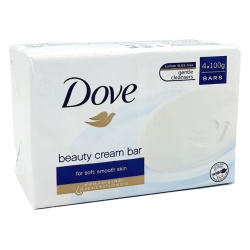 Bar Soap 4pk X 100g White Original Dove