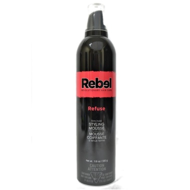 Styling Mousse 330gm Firm Hold Made In Canada Rebel