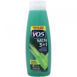 Wash 3in1 443ml Men Fresh Energy Made In Canada Alberto V05