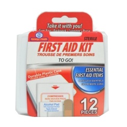 First Aid Kit W/plastic Case