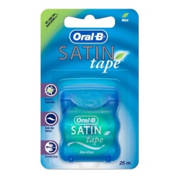 Satin Tape Floss 25m Mint Oral-b