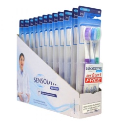 Toothbrush Soft 3pk Sensitive Sensodyne