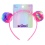 Headband w/Rainbow Yarn Pompoms Scunci