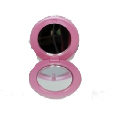 Pocket Mirror 2 Round Dual Ass't Colours Cala