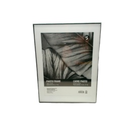 Photo Frame 10 x 13" Matted To 8.5" x 11" Slimeline Black"