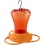 Bird Feeder Orange Plastic More Birds 34oz.