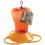 Bird Feeder Orange Plastic More Birds 34oz.
