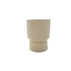 Ceramic Pedestal Planter 5.1 White Mainstays"