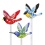 Solar Plant Stake w/LED Light Assorted Birds