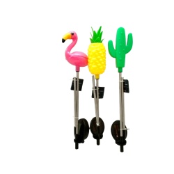 Solar Stick Light Assorted (Flamingo, Cactus Or Pineapple)