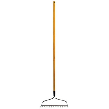 Bow Rake 14T Wood 48in Handle