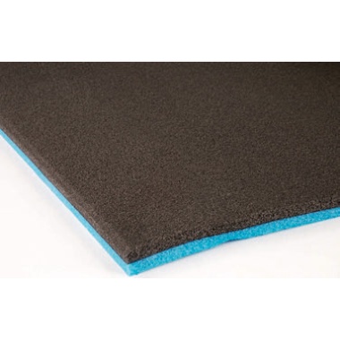Double Layer Foam Pad 20x72x0.5 Inch 51x183x1.3cm Blue/black