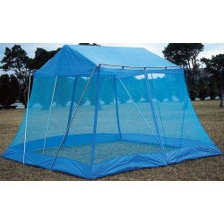 Screen House - 12x12x8 Foot 3.65x3.65x2.4m - Blue (special Price)(endcap)