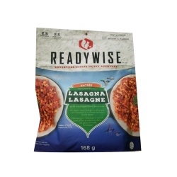 Wise company camping food - cheesy lasagna 168g makes 2.5 servings