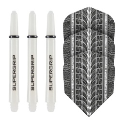 Flights & Shafts H. White/Silver