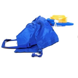 Foot Pump w/Blue Carry Bag