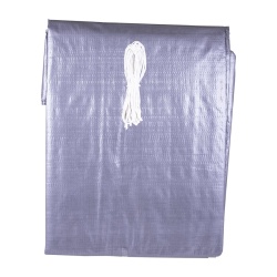 Tarp 12x16 foot S HD Silver 180GSM 12 Mill 16x16 weave