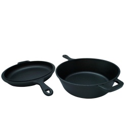 Cast Iron Cook Set 2pcs. Dutch Oven & Skillet (or $17.99ea.)