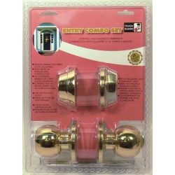 Deadbolt and door knob combo S/S