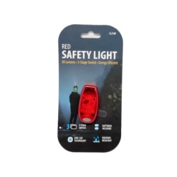 Safety Light Red 30 Lumens 3 Stage Switch
