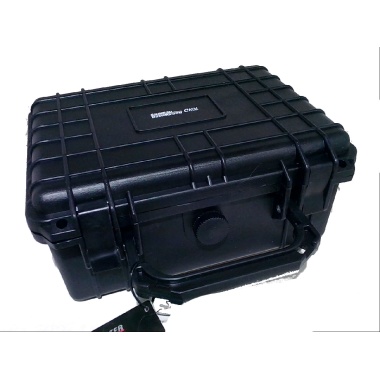 Airtight safe store case 9x7.5x4.4 inch IP65 rated diced foam removeable for gear protection