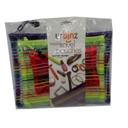 Mesh Travel Pouches 3pc. Set Urbinz