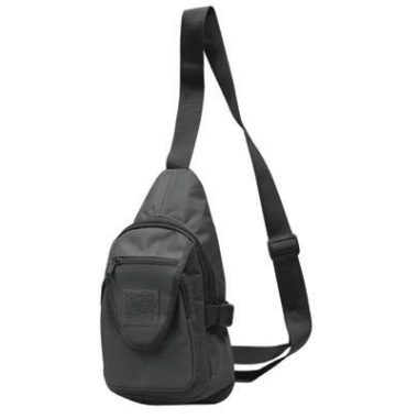 Mil-spex Tactical Sling Pack - Black - 8 Litres 10x7x5 Inch 25x18x13cm