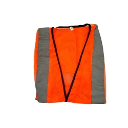 Mesh Hi-viz Safety Vest Orange Ass't Sizes