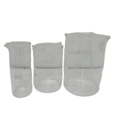Borosilicate Flasks 3pc. Set 50mL, 100mL, 250mL