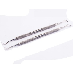 Dental carver, stainless steel, 150mm 6 2 ended"