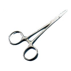 Forceps, Halstead Mosquito, straight, 125mm 5,"