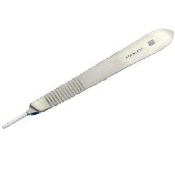 Scalpel handle, #3, 150mm 6, stainless"