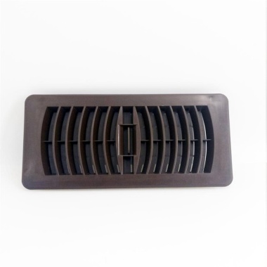 Floor Register Plastic 4 x 10in Brown