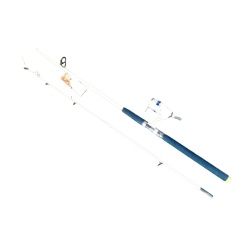 8' Surf Beast Combo 2pc. Fiberglass Fishing Pole Eagle Claw