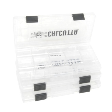 Calcutta C2LTT-3500 3500 Size Tackle Trays Clear 2-Latch Priced per tray