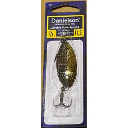 Danielson DD25HG5050 Double Dare Hammered Spoon, 2/5oz, w/Treble &