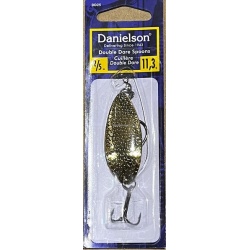 Danielson DD25HG Double Dare Hammered Spoon, 2/5oz, w/Treble &