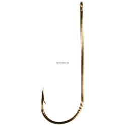 Eagle Claw 12020-006 Lake & Stream Aberdeen Hook, Size 6, Bronze, 12