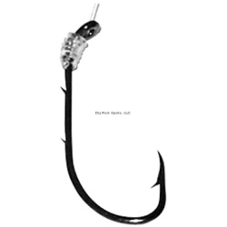 Eagle Claw 13010-001 Lake & Stream Snelled Hook, Size 1, Baitholder