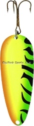Lucky Strike X-B1400-07 Devil Bait Spoon- 2.5, 2/5oz, Fire Tiger"